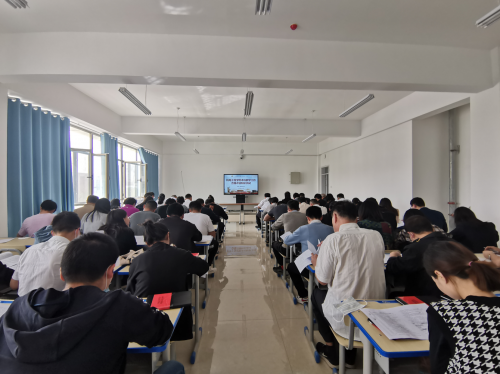 新疆理工学院组织开展第一轮本科教学工作合格评估应知应会测评