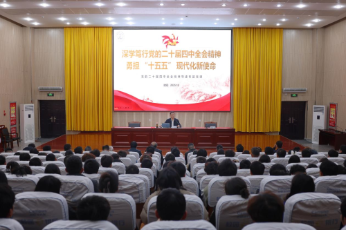 新疆理工学院党委副书记、校长丁建丽开展党的二十届四中全会精神专题宣讲